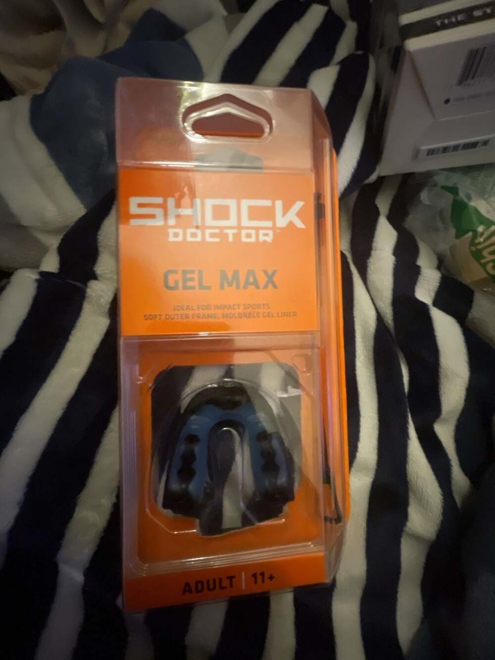 Shock Doctor Gel Max Adult 11+ Mouthguard Blue